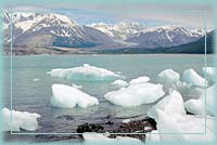 Glacier particles