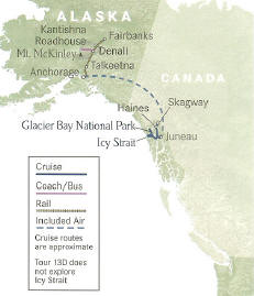 Glacier Bay Highlights + Extraordinary Wilderness Lodges 